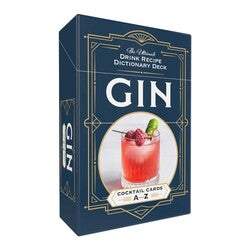 Drink Recipe Gin Cocktail Cards SS