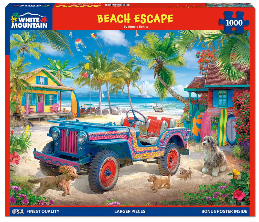 Jeep Beach Escape 1000 pc Puzzle