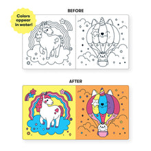 Load image into Gallery viewer, Unicorn Dreams Color Magic Bath Book

