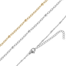 Load image into Gallery viewer, Stainless Steel Satellite Chain Necklace
