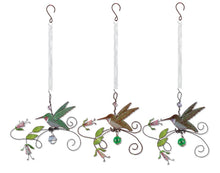 Load image into Gallery viewer, Hummingbird bouncy ornament
