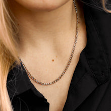 Load image into Gallery viewer, Stainless Steel Figaro Chain Necklace
