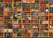 Load image into Gallery viewer, The Cat Library 1000pc puzzle
