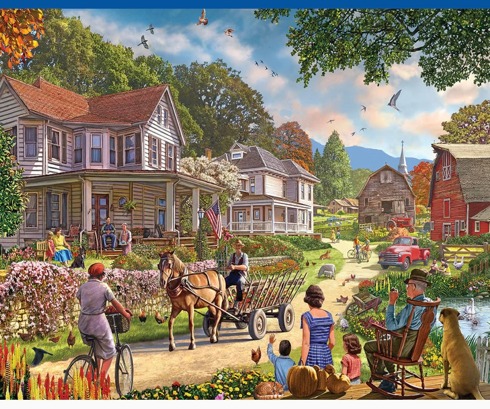 Country Weekend 1000 pc Puzzle