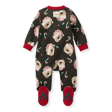 Load image into Gallery viewer, Candy Cane Bears Matching Family Pajamas
