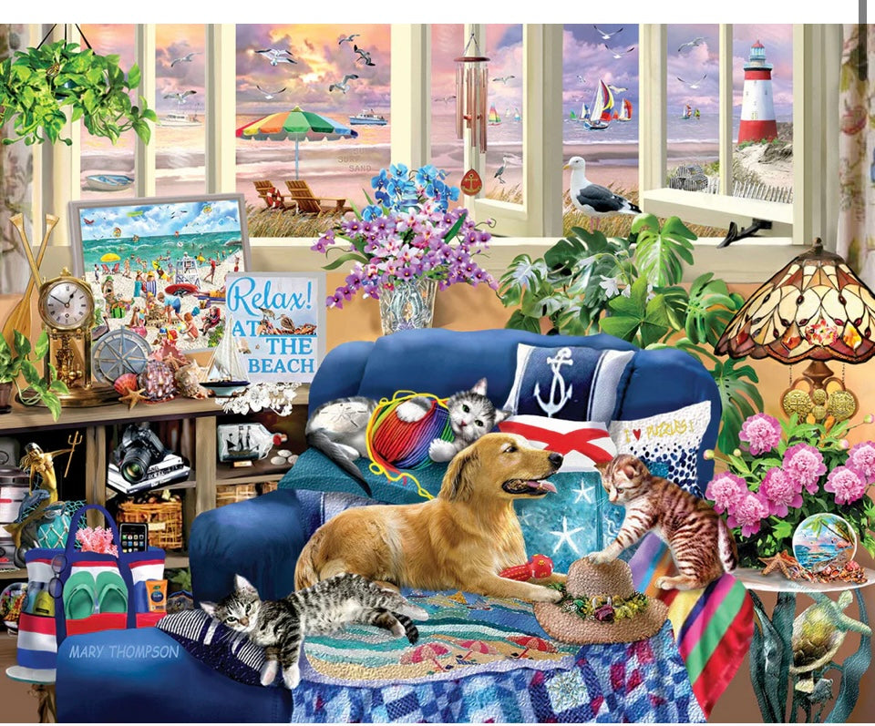 Beach Retreat 1000 pc Puzzle