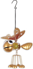 Load image into Gallery viewer, Gold Butterfly Garden Humdinger Bouncy Chime
