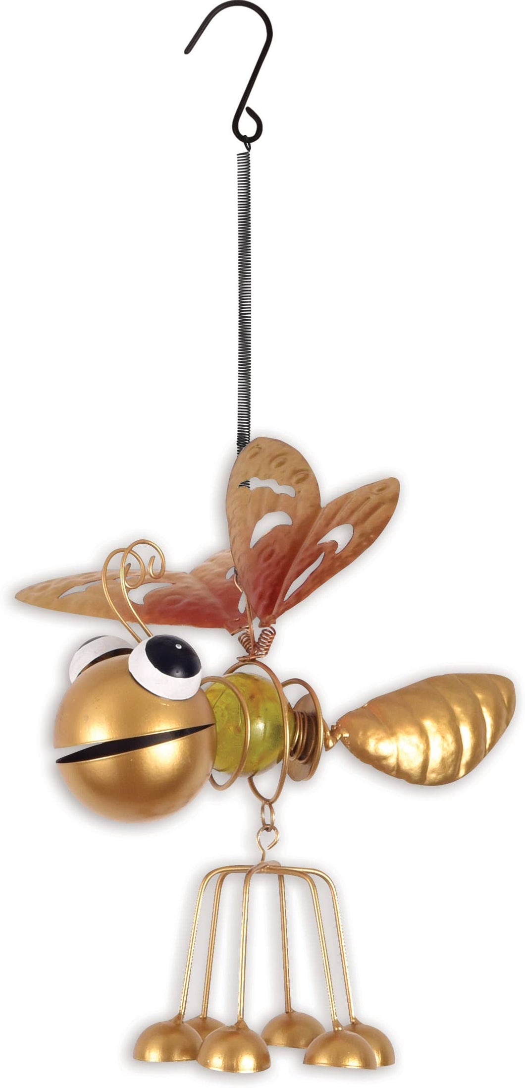 Gold Butterfly Garden Humdinger Bouncy Chime