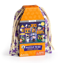 Load image into Gallery viewer, Spooky House 36 Piece Puzzle to Go
