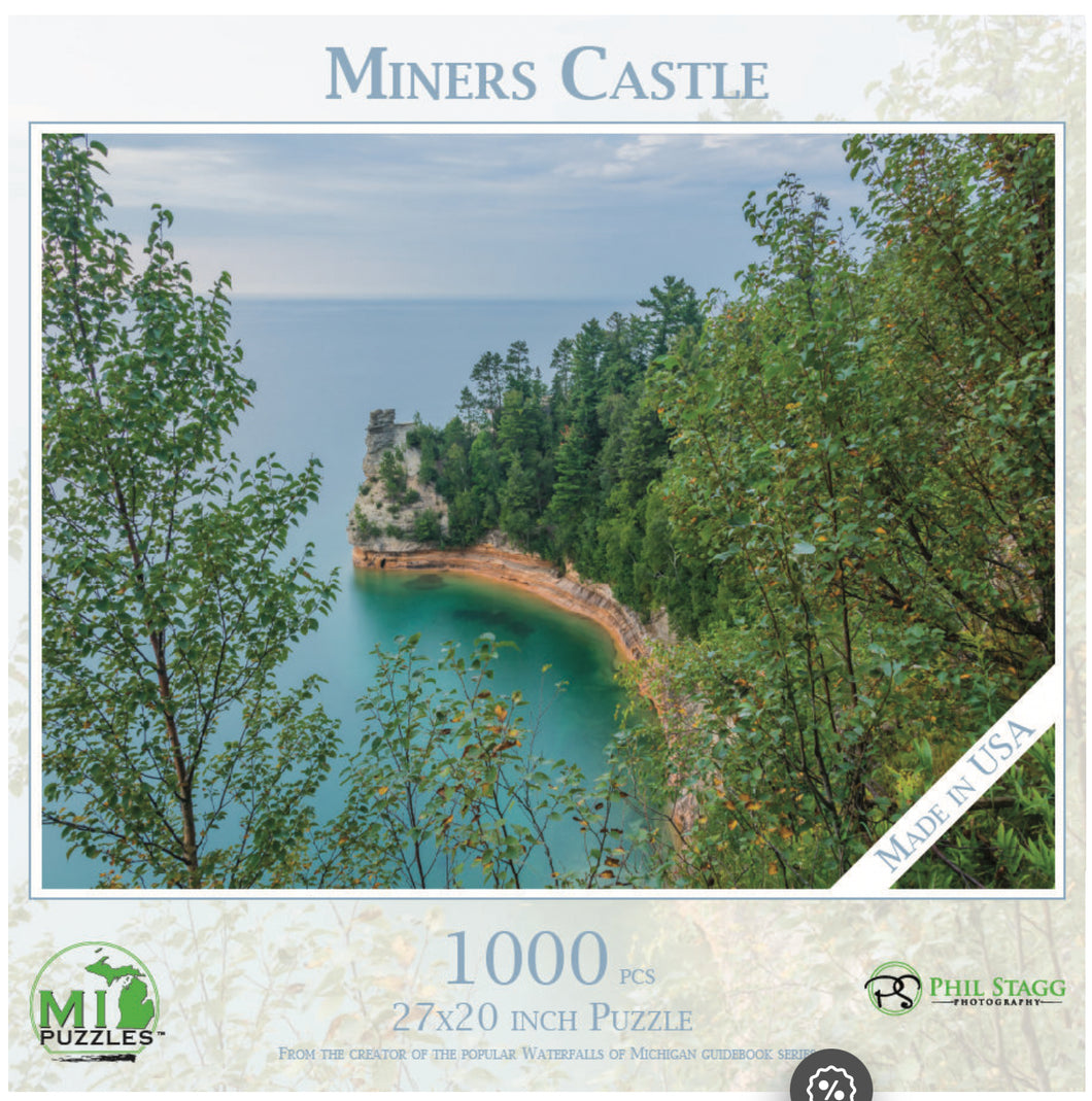 Miners Castle 1000 pc Puzzle Michigan