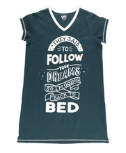 Load image into Gallery viewer, Follow To Bed V-Neck Nightshirt

