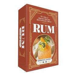 Drink Recipe Rum Cocktail Cards SS