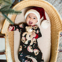 Load image into Gallery viewer, Candy Cane Bears Matching Family Pajamas
