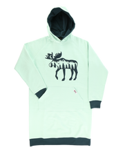 Load image into Gallery viewer, Moose Silhouette Sleep Hoodie LO
