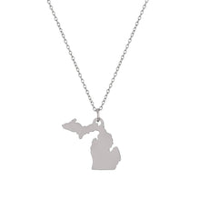 Load image into Gallery viewer, Michigan Necklace - Stainless Steel
