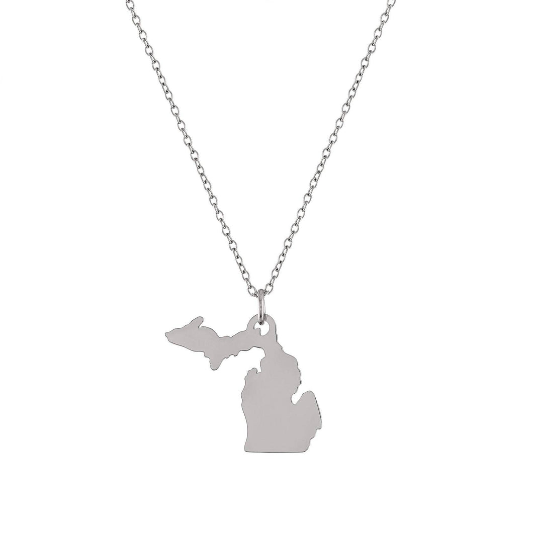 Michigan Necklace - Stainless Steel