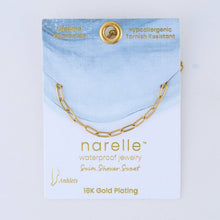 Load image into Gallery viewer, Narelle Waterproof Paperclip Anklet
