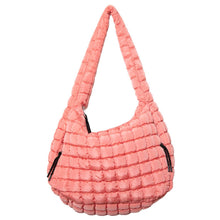 Load image into Gallery viewer, Coral X-Large Quilted Tote
