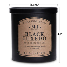 Load image into Gallery viewer, Manly Indulgence Classic Black Tuxedo, 16.5 oz
