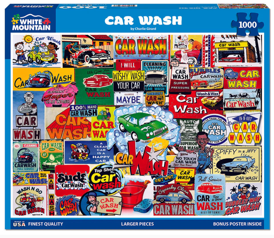 Car Wash 1000 pc Puzzle