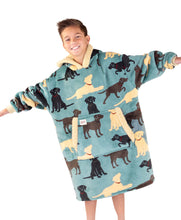 Load image into Gallery viewer, Labs Kid Blanket Hoodie LO
