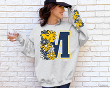Load image into Gallery viewer, Michigan Floral - Sweatshirt
