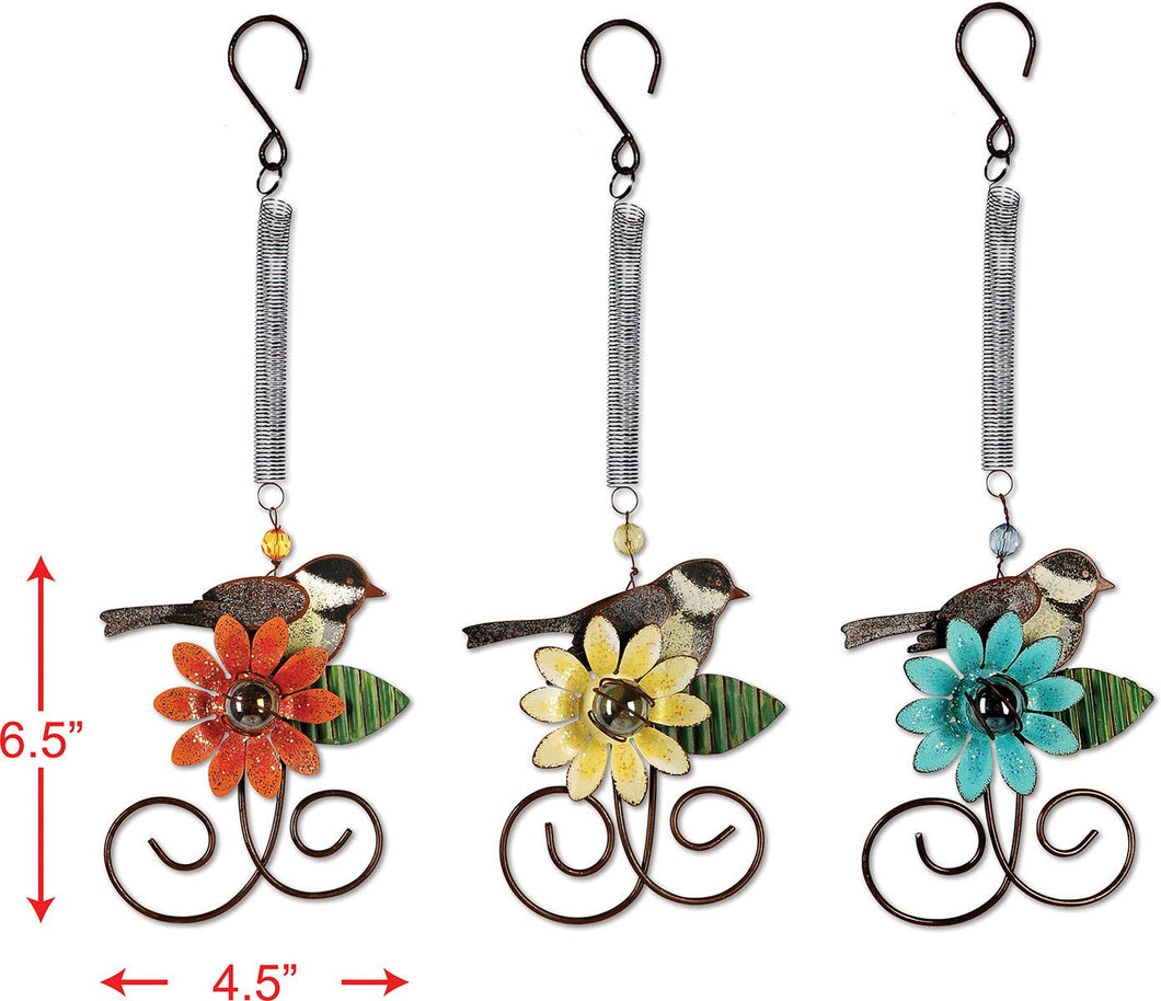 Chickadee Bouncy 3 Asst Ornament