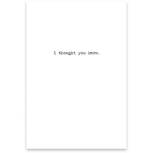 Load image into Gallery viewer, Sorry I Called You Old Greeting Card
