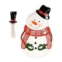 Snowman Dip and Spreader Holiday