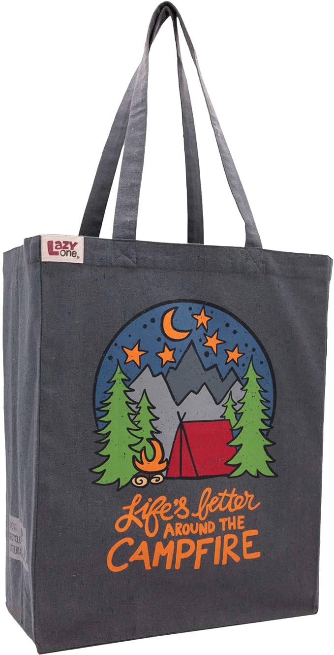 Dream Under Stars Lazy One Canvas Tote Bag LO
