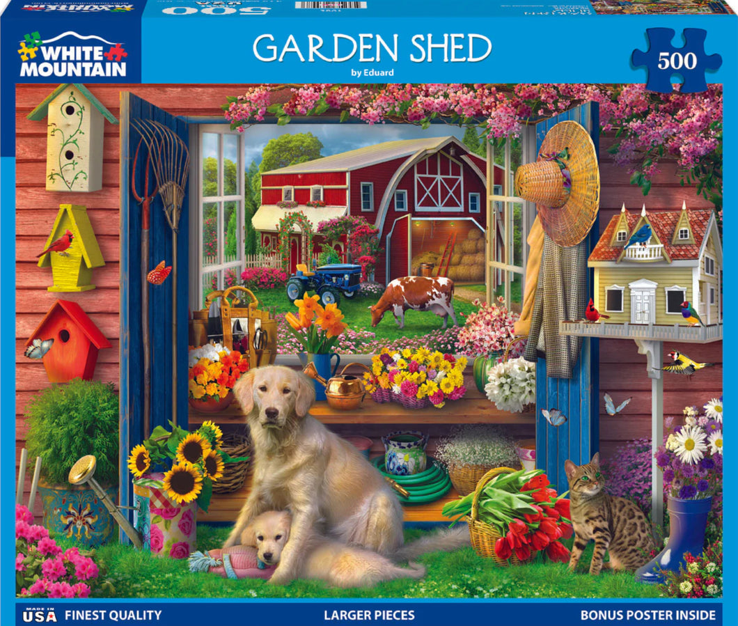 Garden Shed 500 pc Puzzle