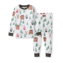 Load image into Gallery viewer, Ski The Alps Matching Family Pajamas
