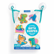 Stickable Bath Shapes Rub-a-Dub Dinos CB