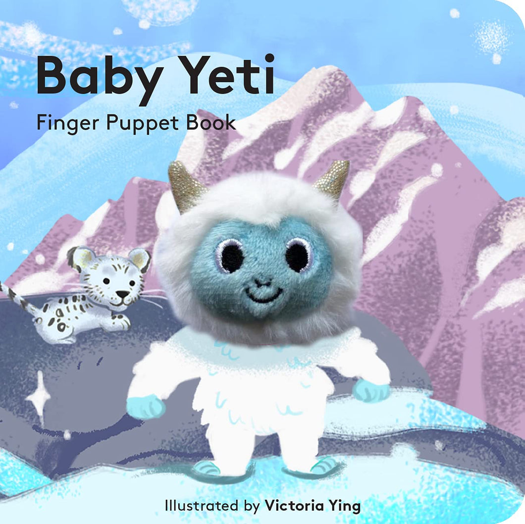 Baby Yeti Finger Puppet Book CB