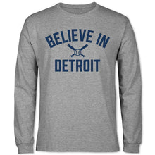 Load image into Gallery viewer, Believe in Baseball long sleeve tee
