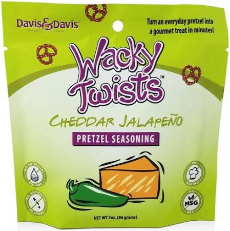 Wacky Twists Cheddar Jalapeño Pretzel Seasoning