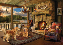 Load image into Gallery viewer, Lakeside Cabin 1000pc puzzle
