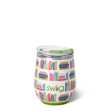 Load image into Gallery viewer, Book Club Stemless Wine Cup (12oz)
