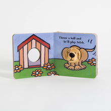 Load image into Gallery viewer, Little Puppy: Finger Puppet Book
