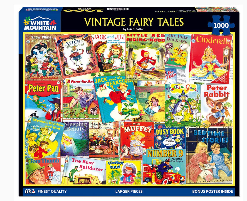 Vintage Fairy Tales 1000 pc Puzzle