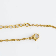 Load image into Gallery viewer, Narelle Waterproof Twisted Chain Necklace
