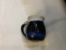 Load image into Gallery viewer, White Rim Dark Blue to Light Ombré Michigan Mug
