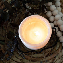 Load image into Gallery viewer, 5 oz Cream Jar Candle: Holiday Home
