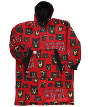 Load image into Gallery viewer, Don't Wake Bear Blanket Hoodie LO
