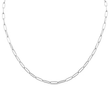 Load image into Gallery viewer, Stainless Steel Paperclip Chain Necklace
