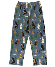Load image into Gallery viewer, Forest Be with You Blue Men's PJ Pants
