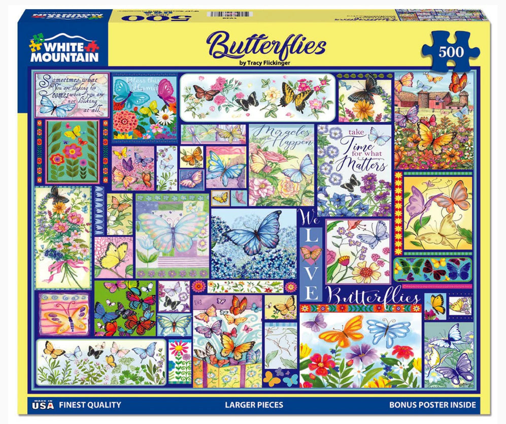 Butterflies 500 pc Puzzle
