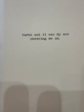 Load image into Gallery viewer, I Went For A Jog Today Trash Talk Card
