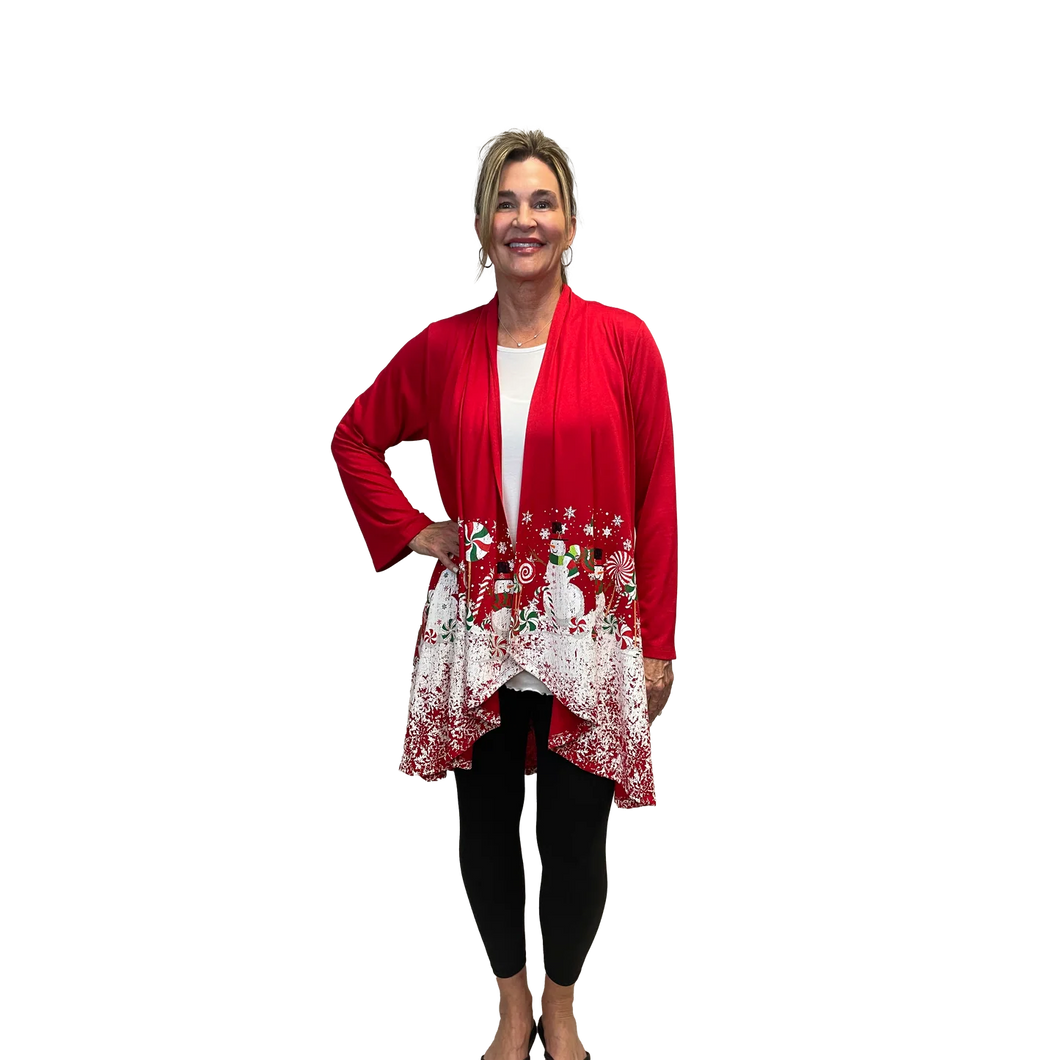 Frost in Candyland Kimono Holiday