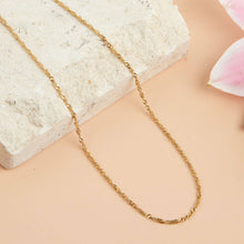Load image into Gallery viewer, Narelle Waterproof Twisted Chain Necklace
